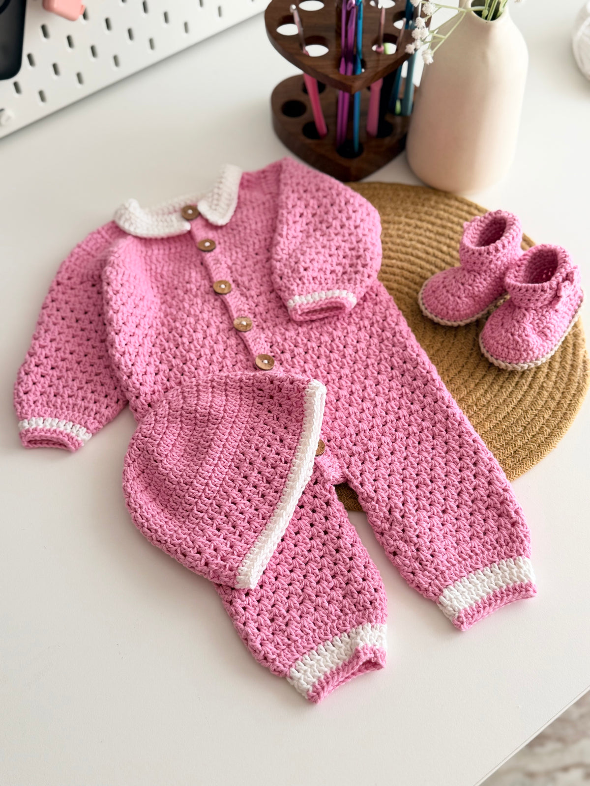 Full sleeve romper set