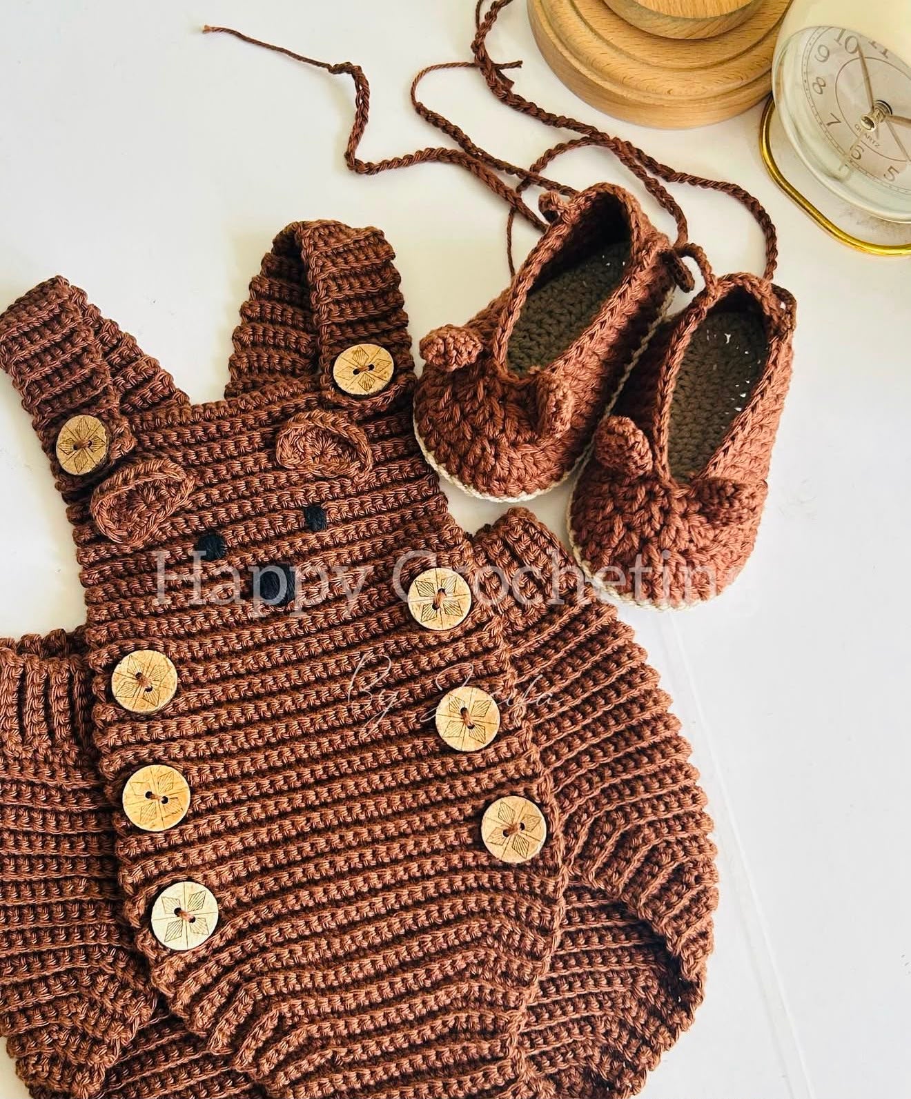 Bunny Face Romper set