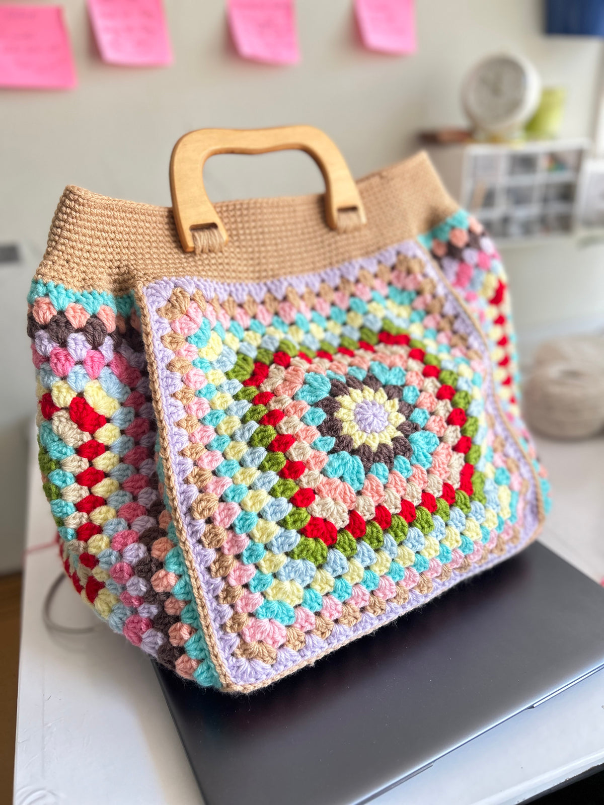Rainbow Bloom Bag