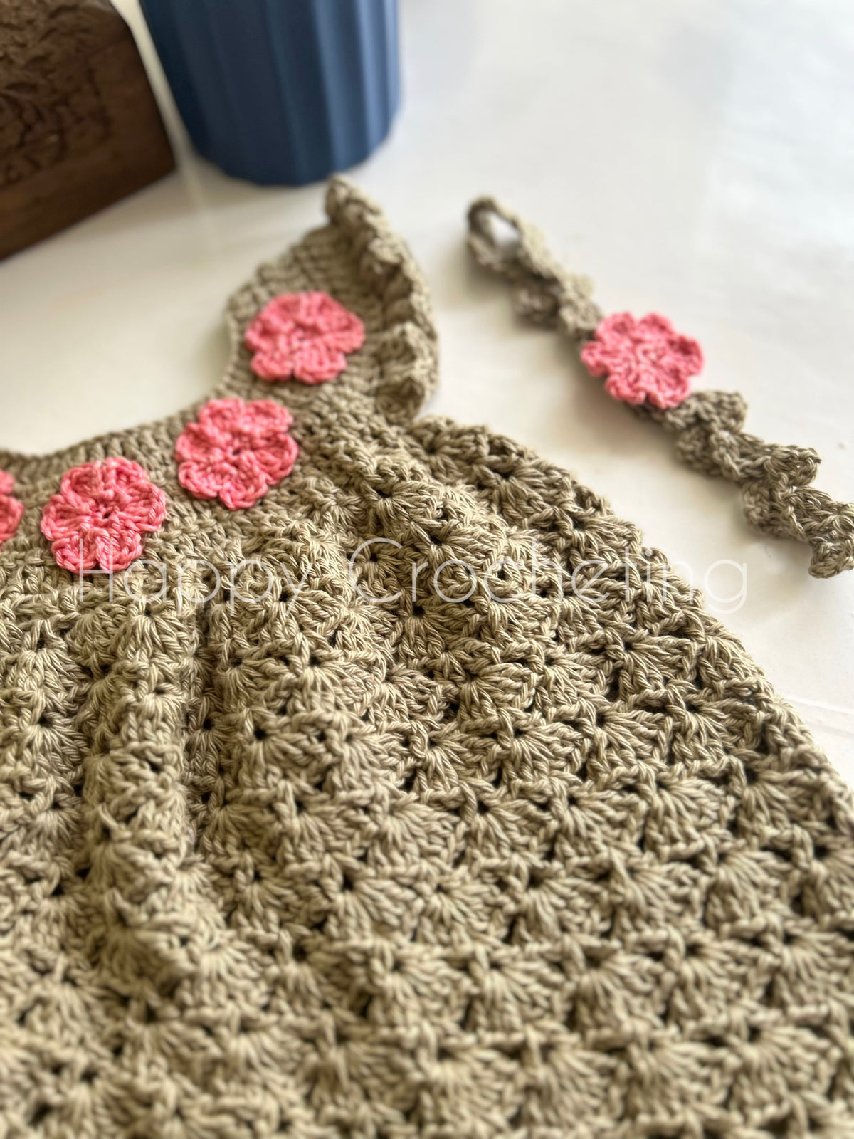 Crochet Dress Set
