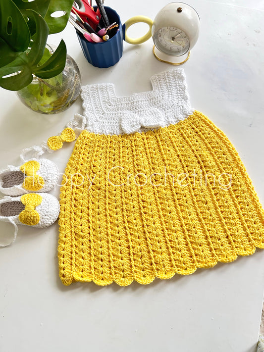 Beautiful Yellow dress set