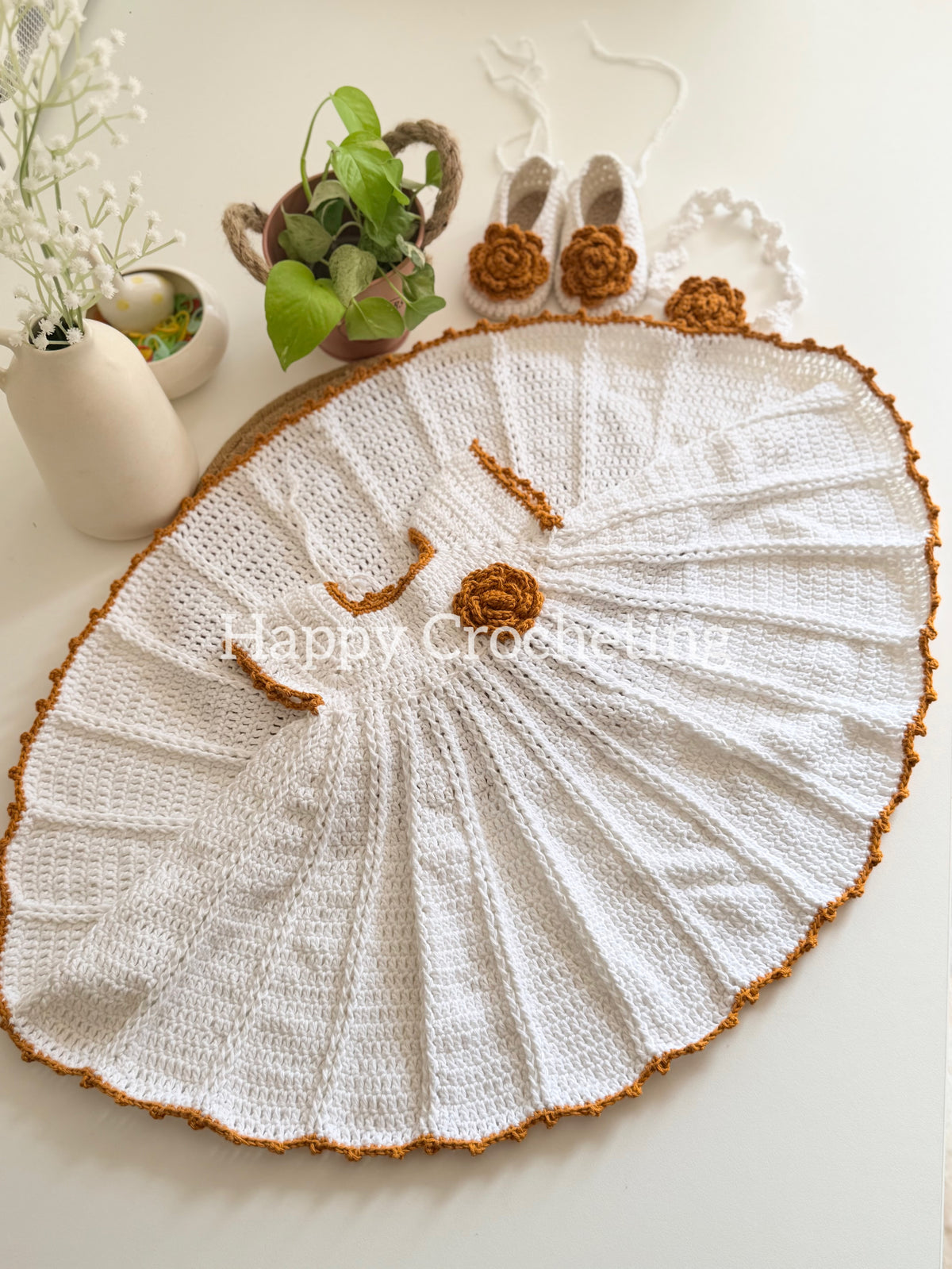 360° Flared Crochet Dress