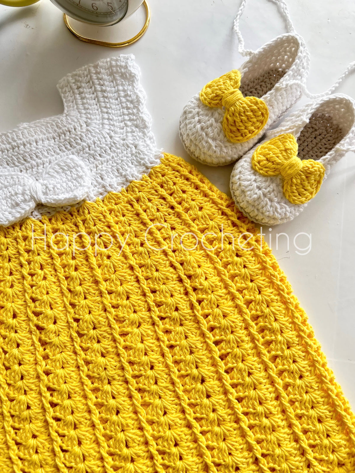Beautiful Yellow dress set