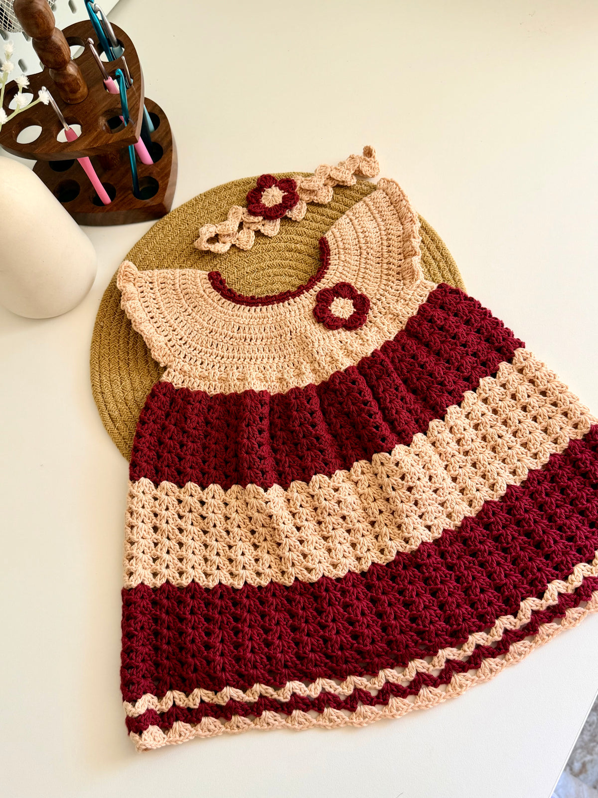 DRESS AND HEADBAND SET
