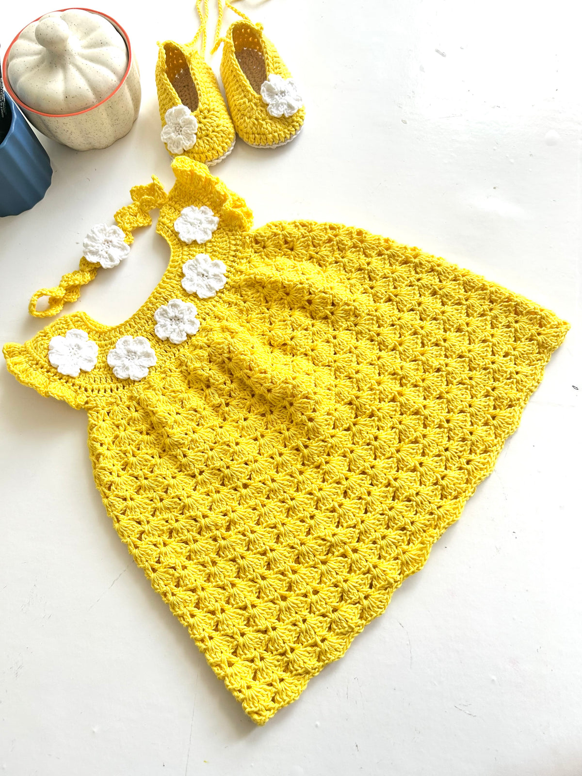 Crochet Dress set