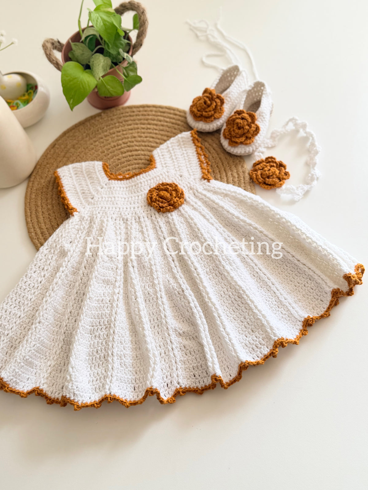 360° Flared Crochet Dress