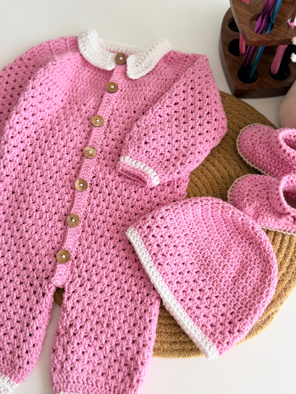 Full sleeve romper set