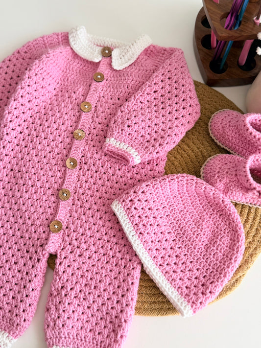Full sleeve romper set