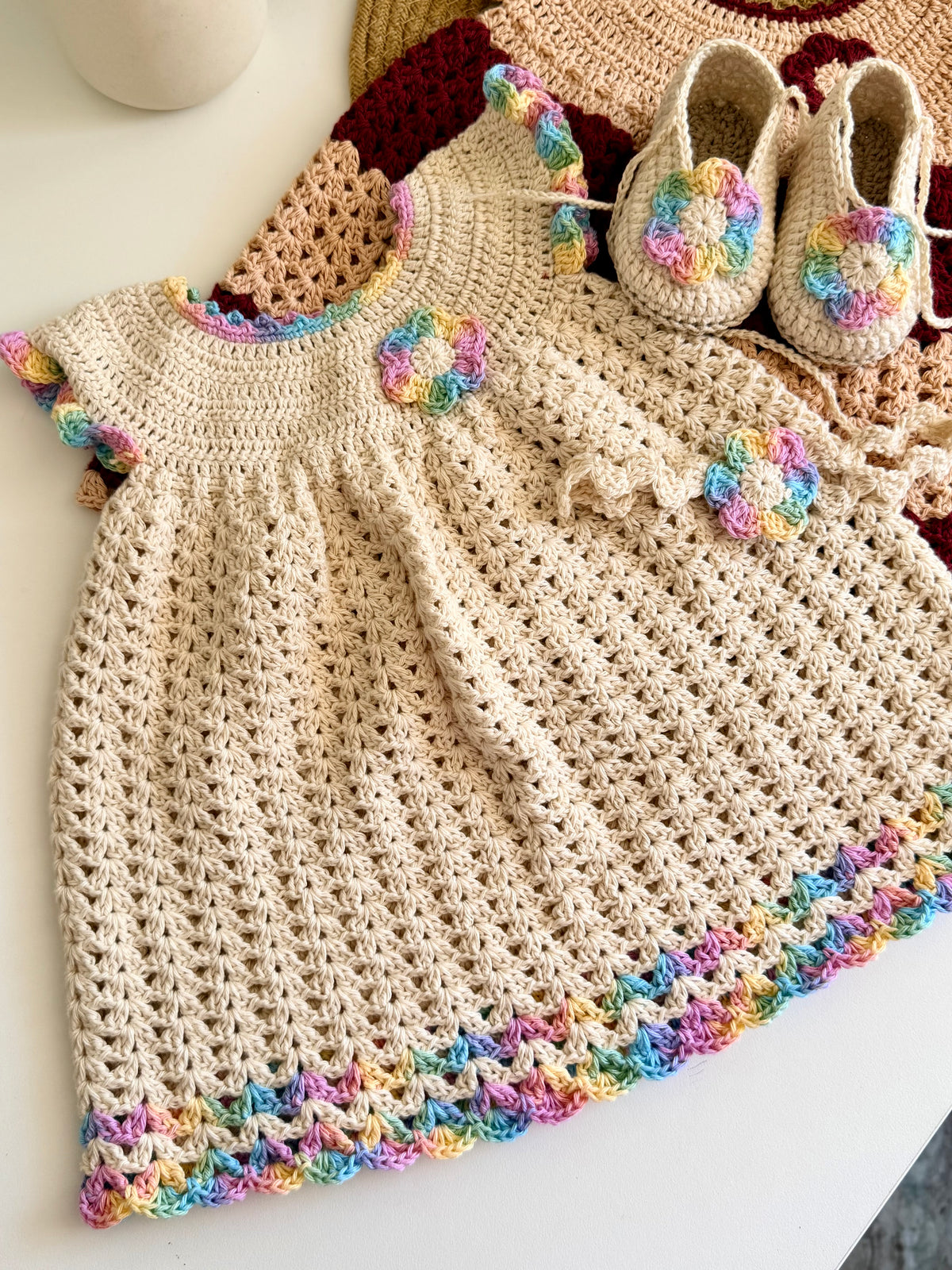 RAINBOW DRESS SET