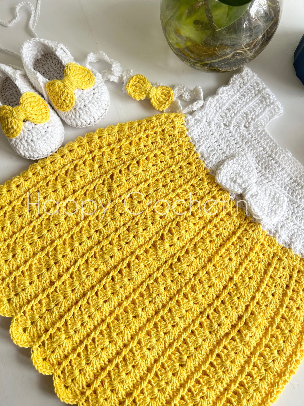 Beautiful Yellow dress set