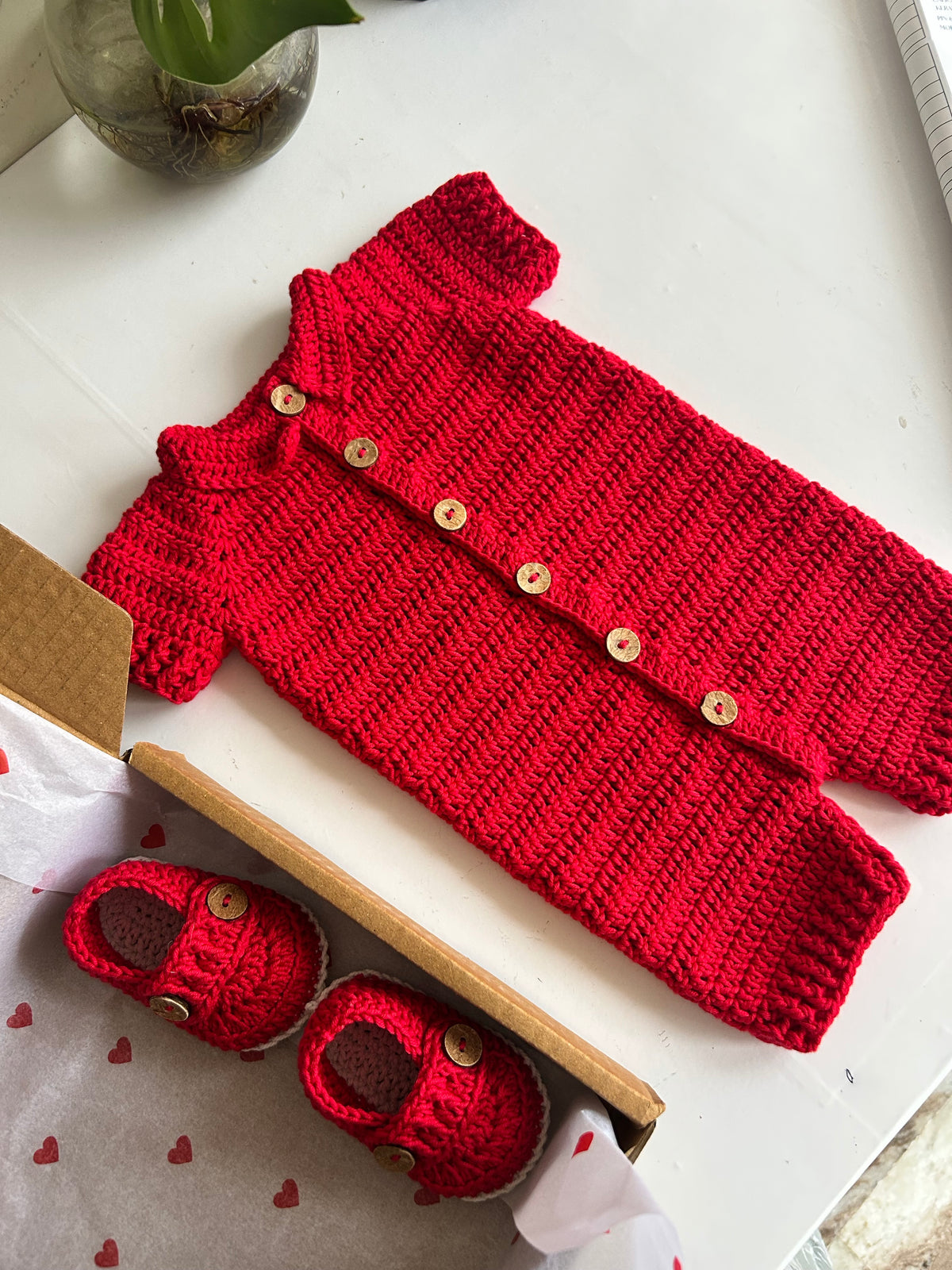 Cotton & Acrylic Short Romper