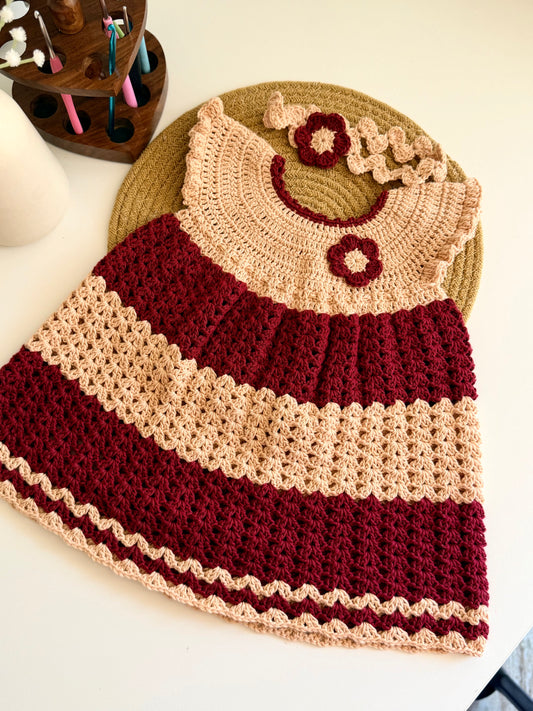 DRESS AND HEADBAND SET