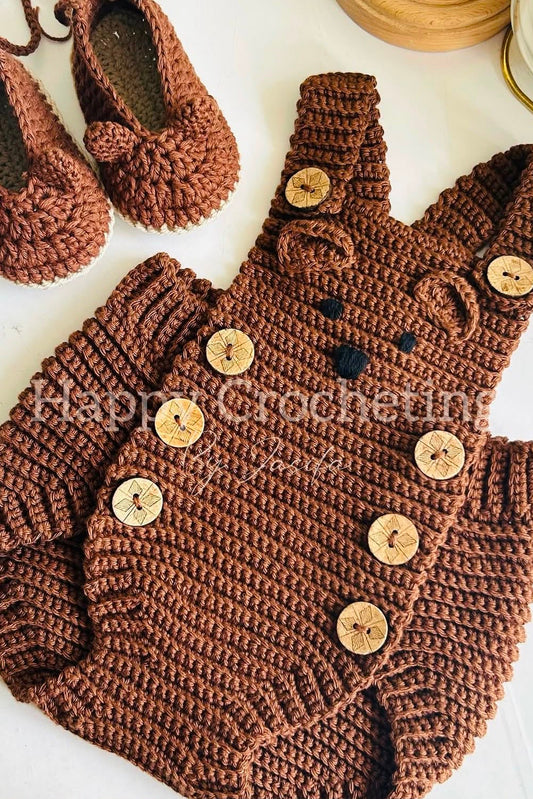 Bunny Face Romper set