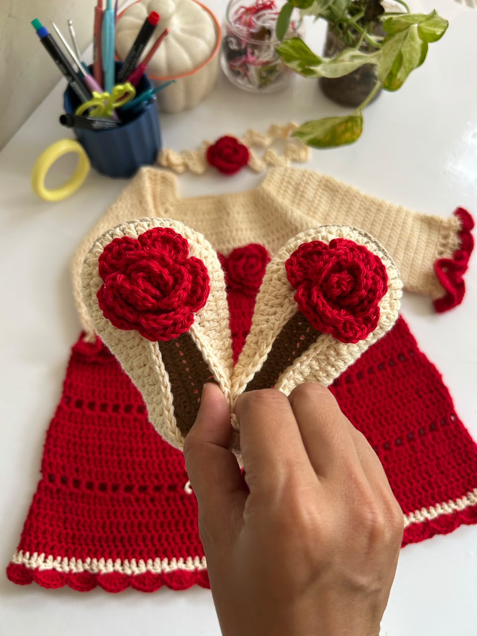 𝗖𝗥𝗢𝗖𝗛𝗘𝗧 𝗖𝗢𝗧𝗧𝗢𝗡 full sleeve 𝗕𝗔𝗕𝗬 𝗗𝗥𝗘𝗦𝗦 𝗦𝗘𝗧