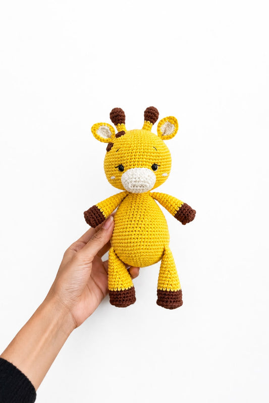 Crochet Giraffe Plush Toy